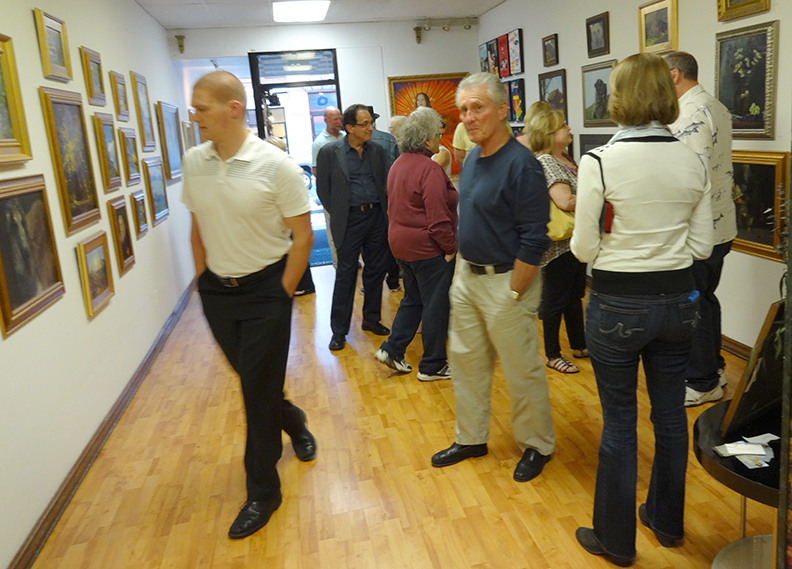 Photo of an event at Johnny Apollo Gallery